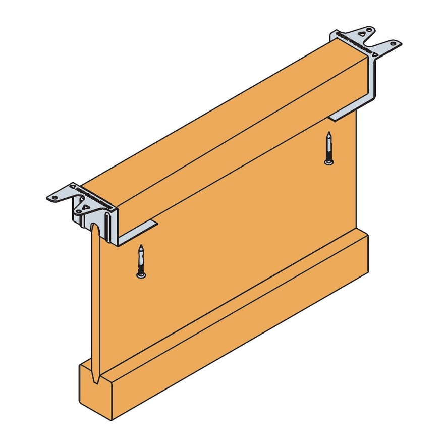 Z Ties can be used to join members or panels